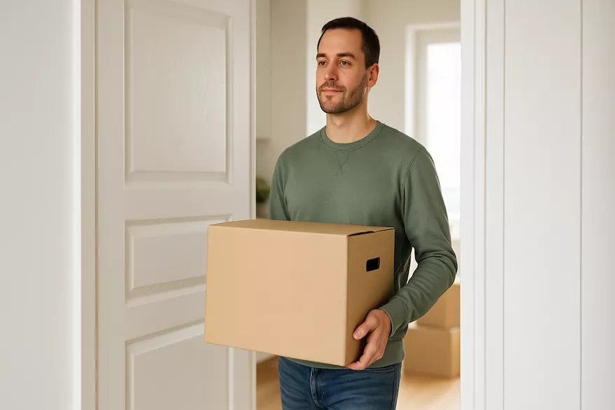 💔 Att flytta efter en separation – städning och mentalt avslut